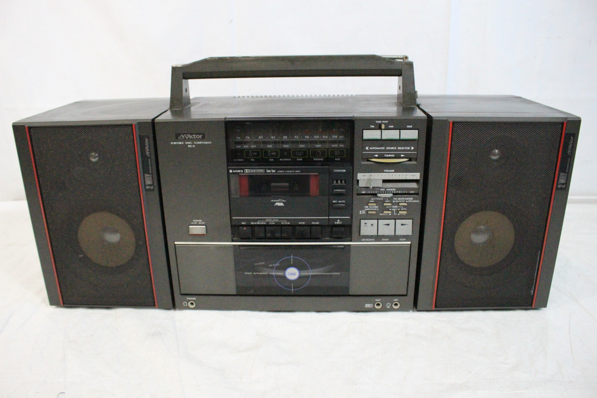 AIWA/アイワ 大型ラジカセ CS-80 昭和 レトロ ラジカセ メンテナンス