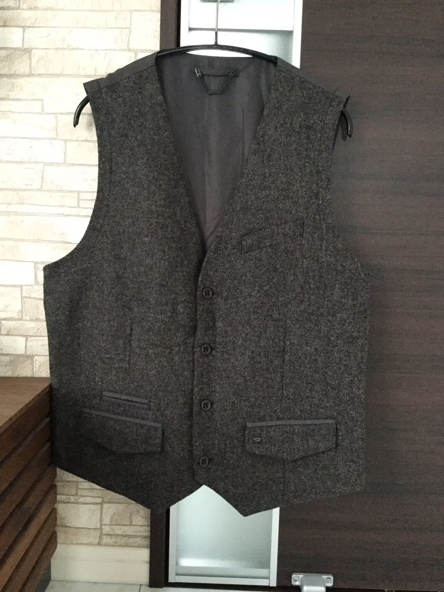 DIESEL ベスト ディーゼル S - DIESEL(ディーゼル) VEST DENIM 23AW D 