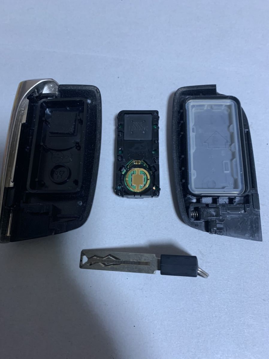 レクサス スマートキー 純正 UVF45 LS600h LEXUS 3ボタン 後期 USF40