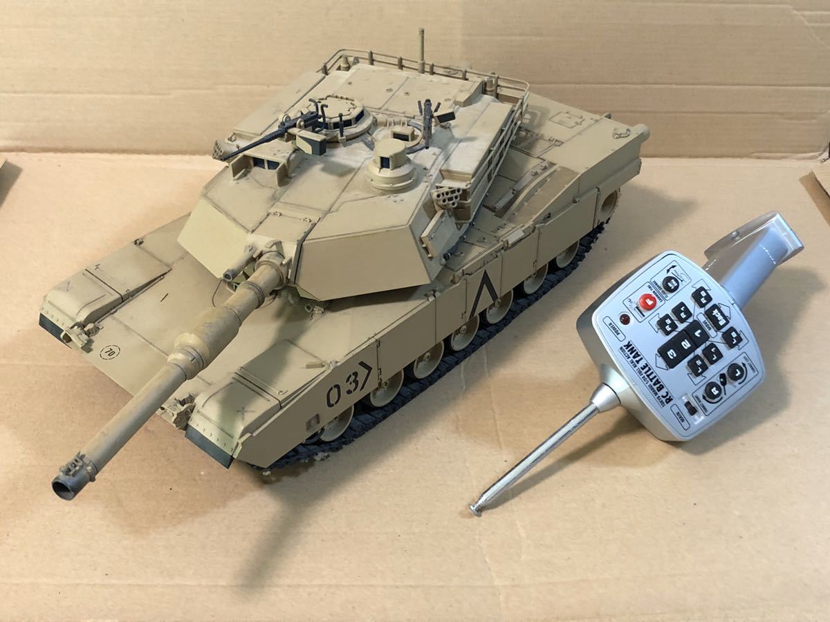 東京マルイ 1/24 ラジコン RC バトルタンク アメリカ軍 M1A2