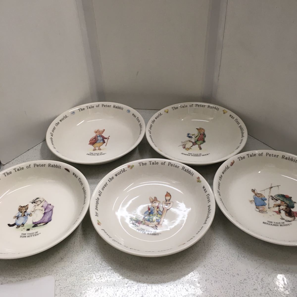 未使用 PETER RABBIT ピーターラビット パスタプレート カレー皿 