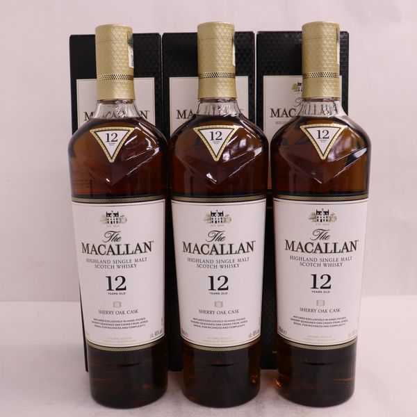 飲料・酒 ザ マッカラン 12年 シェリーオークカスク 700ml 40%【Y1】