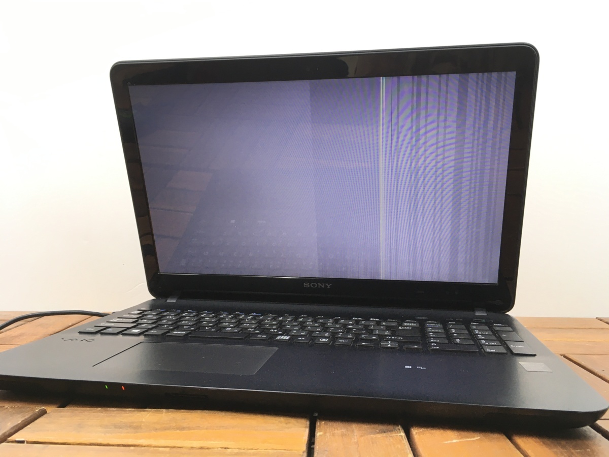 SONY VAIO SVF15317DJB ノートPC SONY SVF15317DJB VAIO 4GB□現状品