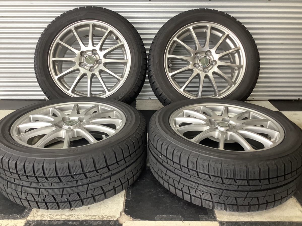 □BRIDGESTONE ECOFORME SE-12[205/50R16 6.5J 5H/100 ET46□YOKOHAMA