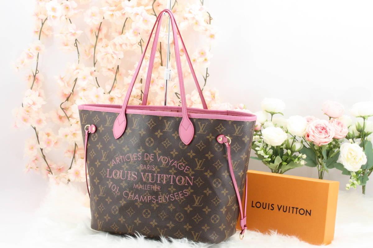 【新品，人気セール】 LOUIS VUITTON ルイヴィトン モノグラム 本物保証 イカットフラワー ネヴァーフルMM ピンク バッグ 1-10(その他)｜売買されたオークション情報、yahooの商品情報をアーカイブ公開 - オークファン かばん、バッグ