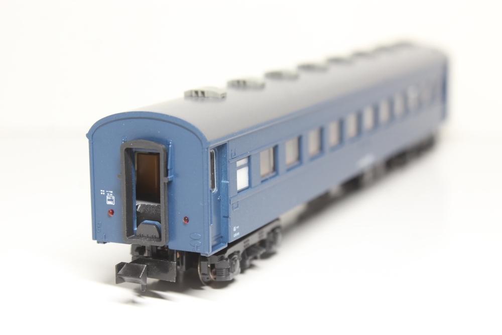 ブルー KATO 改装形 鉄道模型店 43スハフ42 43PC KATO スハ43 改造