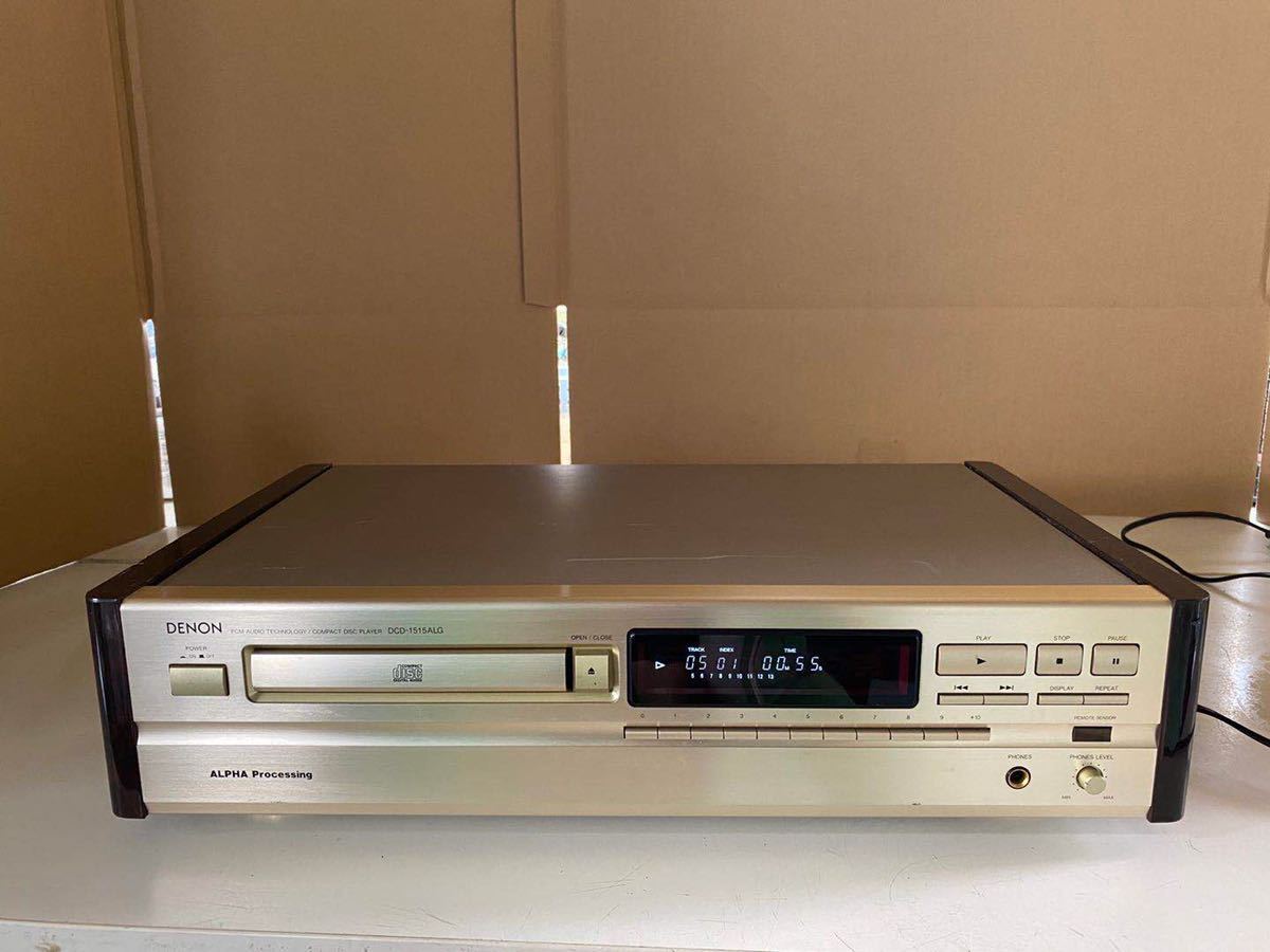 DENON  CDプレーヤー DCD-1515ALG【店頭ご来店購入限定】 DENON（デノン） DENON DCD-1515AL 〓 DENON Museum品 フルサイズCD
