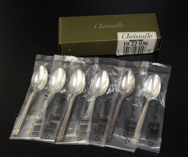 アリア クリストフル 未使用 新品 6本 - Christofle 美品 アリアの中古