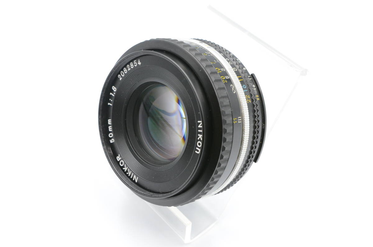 ☆極上品☆ニコン Nikon Nikkor Ai-s 50mm F1.8☆156 ニコン Ai-