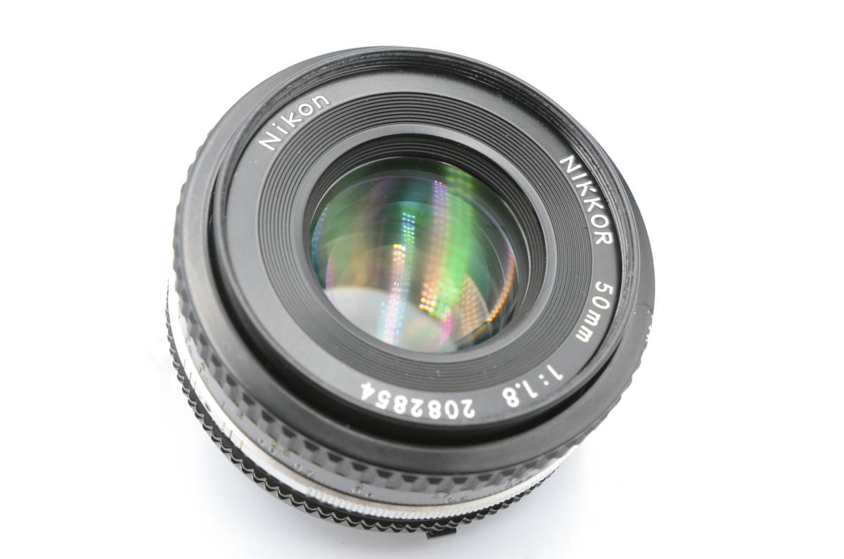 ☆極上品☆ニコン Nikon Nikkor Ai-s 50mm F1.8☆156 ニコン Ai-
