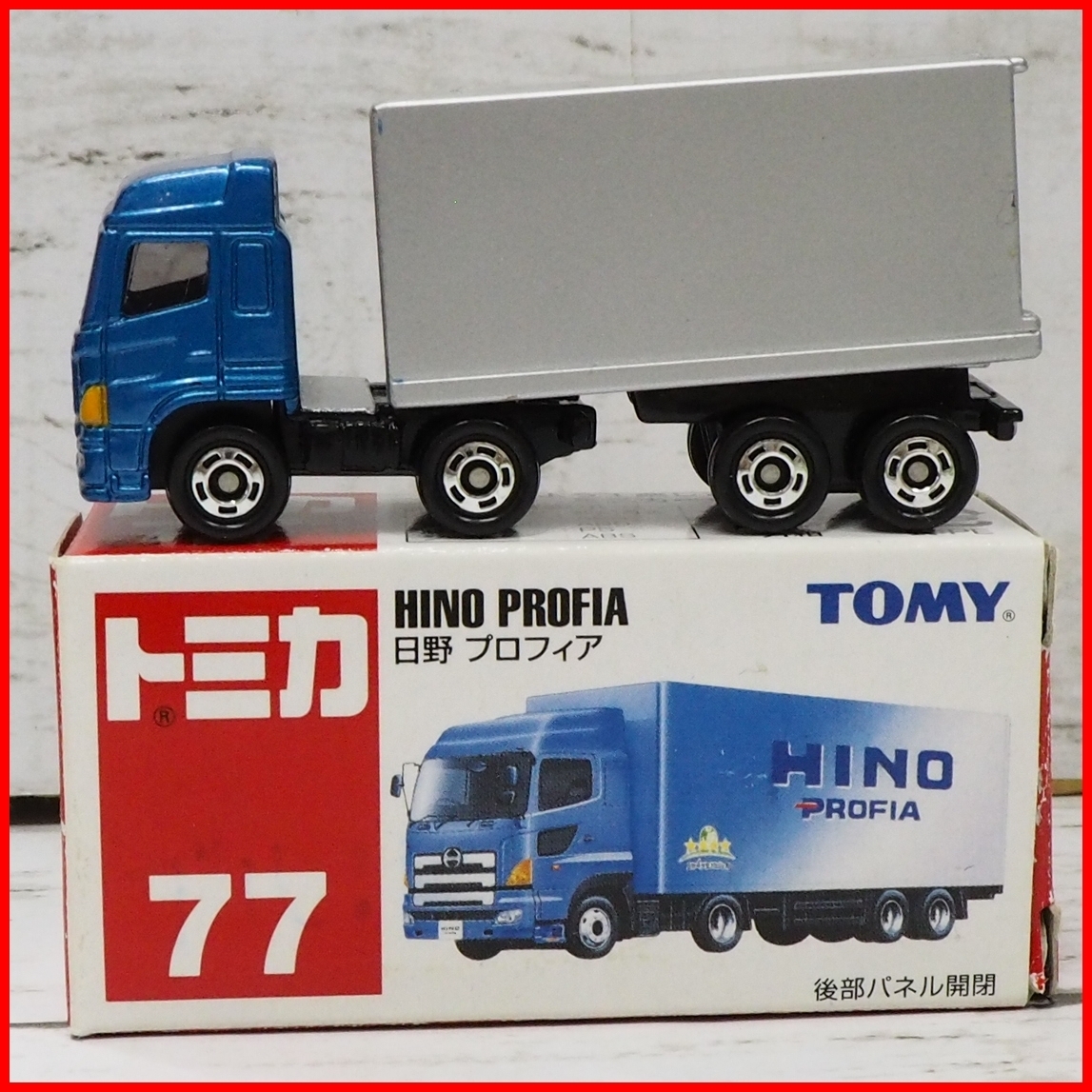 自作カスタム品トミカ 77 日野プロフィアhino Profia荷台シール剥がし済 ミニカー トミー改造リペイント 箱付 商用車 公用車 売買されたオークション情報 Yahooの商品情報をアーカイブ公開 オークファン Aucfan Com