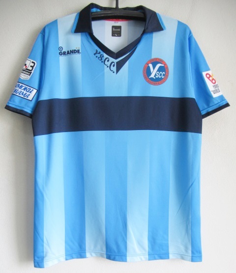  Y.S.C.C.横浜 2018HOME半袖ユニフォーム Lサイズ 横浜スポーツ&カルチャークラブ(Jリーグ)｜売買されたオークション情報、yahooの商品情報をアーカイブ公開 - オークファン ユニフォーム