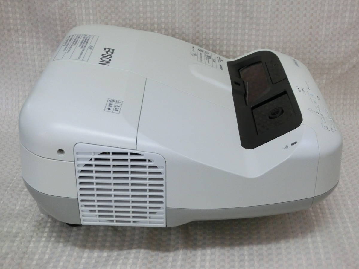 ランプ使用時間562時間 62時間☆超短焦点ビジネスプロジェクター EPSON