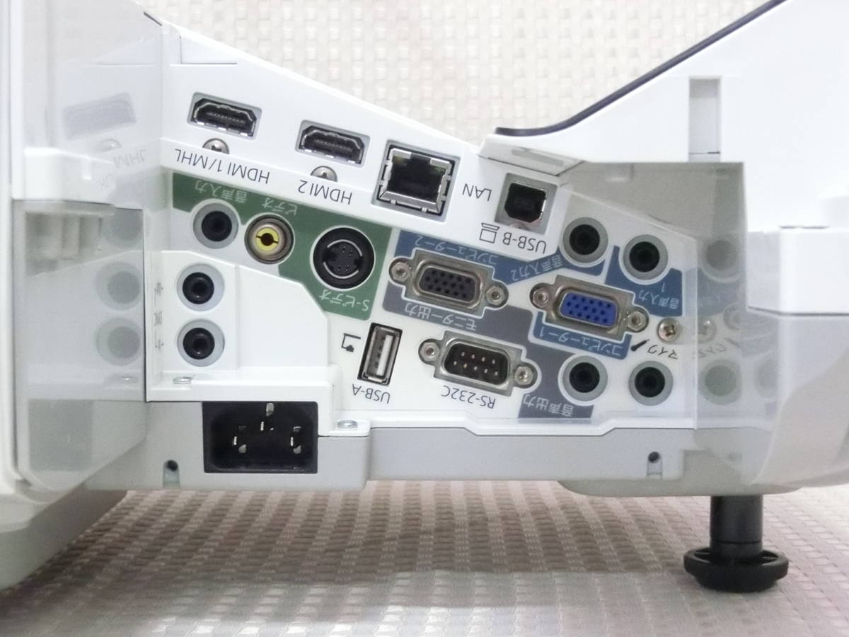 EPSON EB-536WT プロジェクター 本体 ランプ時間117時間 ランプ使用時間562時間 62時間☆超短焦点ビジネスプロジェクター EPSON