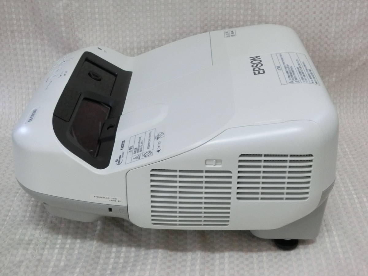 ランプ使用時間562時間 62時間☆超短焦点ビジネスプロジェクター EPSON