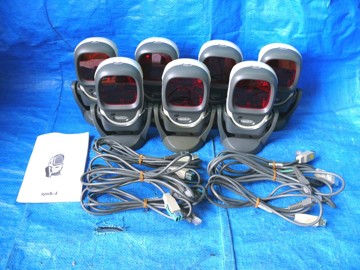 【品質保証，100%新品】 Symbol/シンボル 高速バーコード スキャナー 7台セット LS9208-SR10011NSJR P1101 1013(バーコードリーダー)｜売買されたオークション情報、yahooの商品情報をアーカイブ公開 - オークファン バーコードリーダー