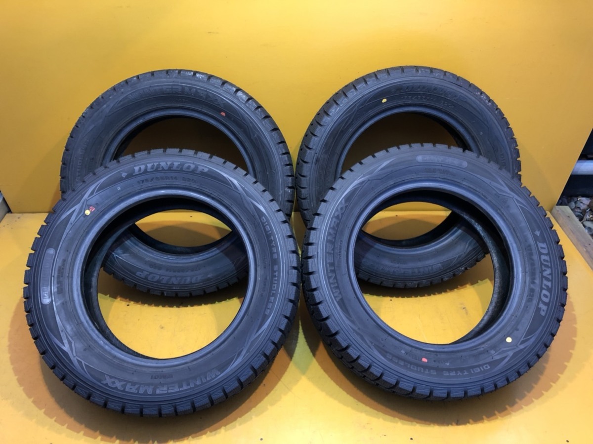 【赤字超特価，定番人気】 175/65R14 82Q DUNLOP WINTERMAXX WM01 4本セット 4641(中古品)｜売買されたオークション情報、yahooの商品情報をアーカイブ公開 - オークファン 14インチ