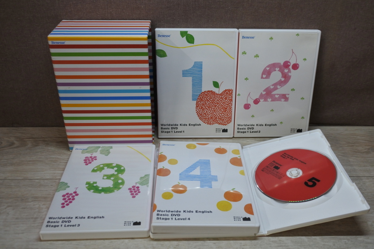 ベネッセ英語教材 Benesse WORLD WIDE KIDS ENGLISH Basic DVD 
