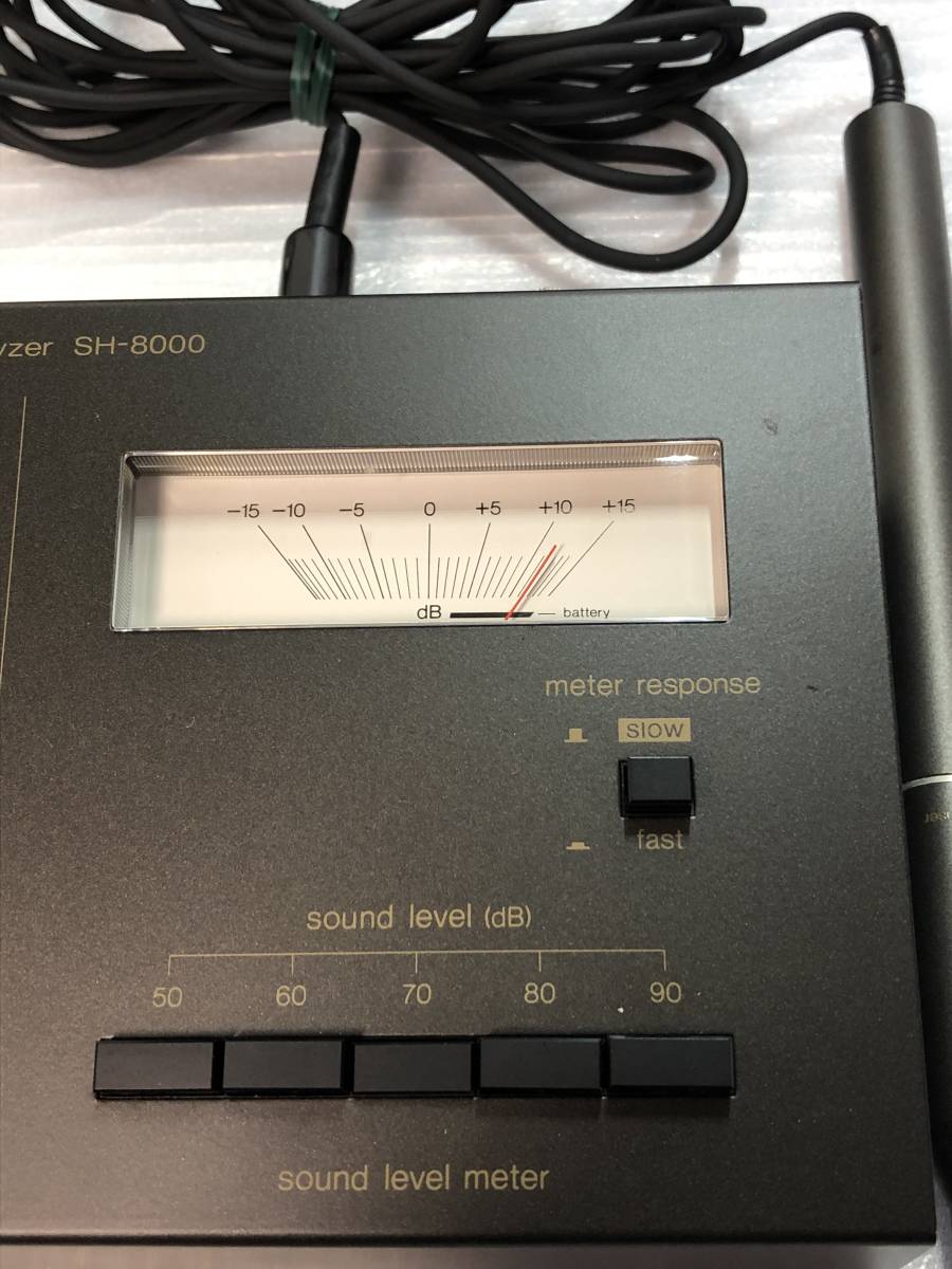 Technics SH-8000 テクニクス オーディオ アナライザー ブラック 元箱
