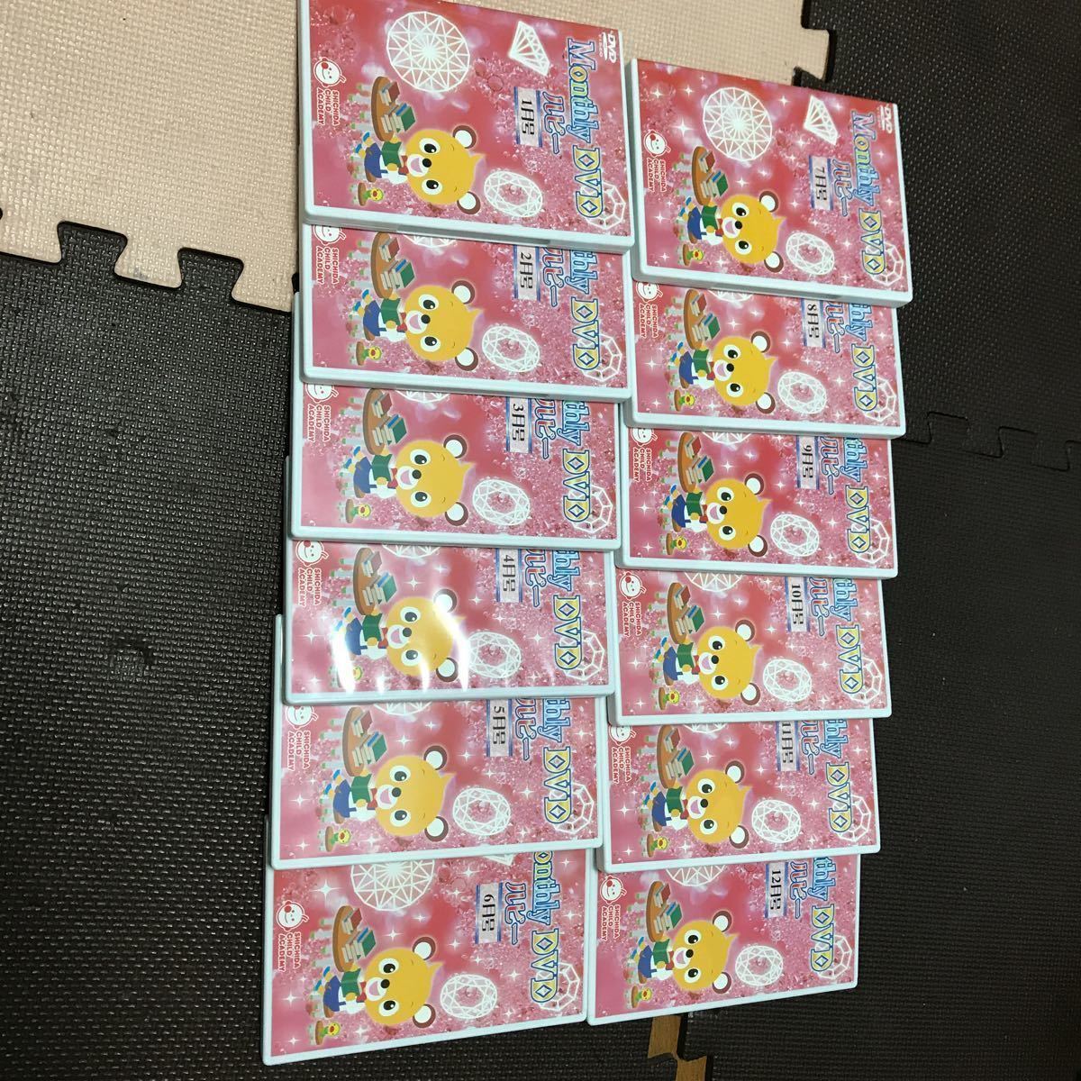 七田式 ルビー完全セット マンスリーDVD
