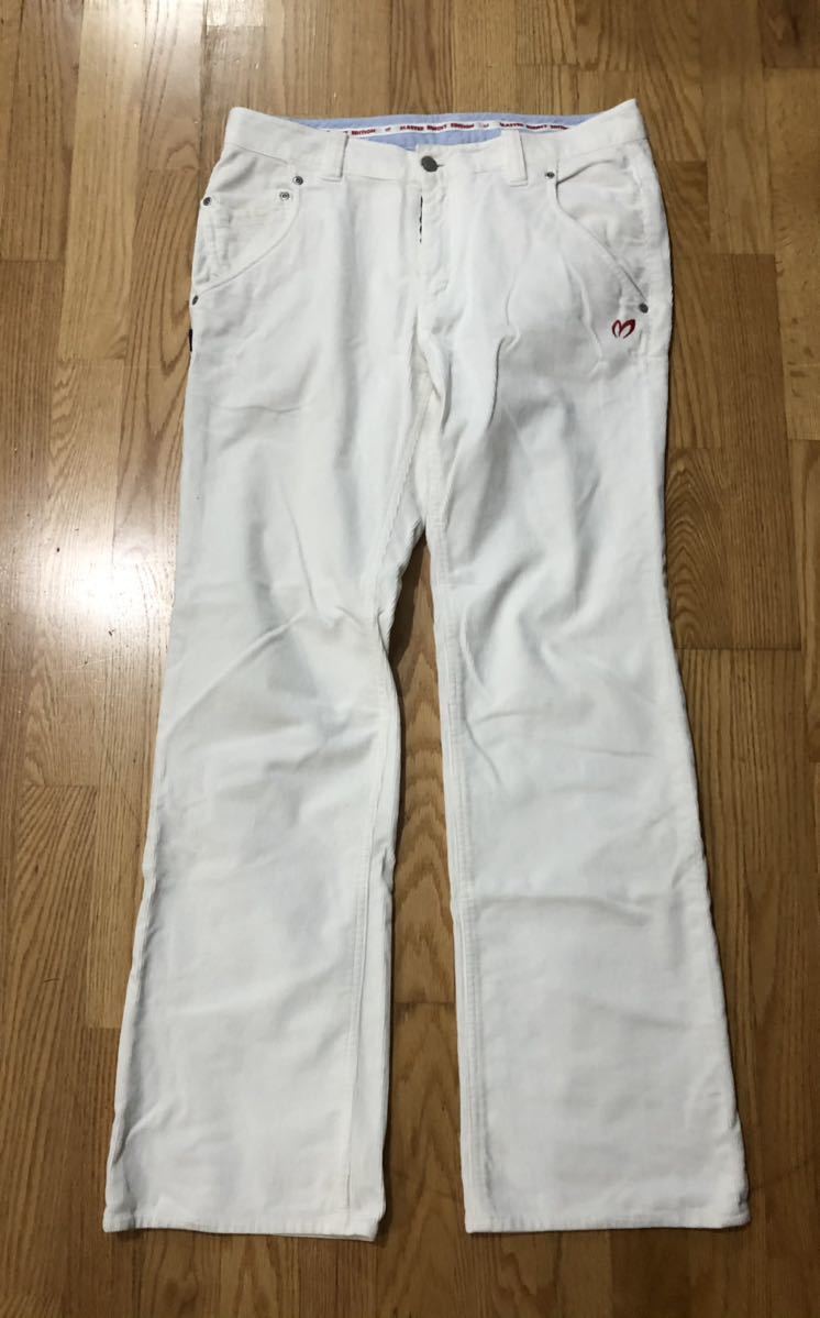  PARLY GATES マスターバニー ゴルフパンツ 厚手 コーデュロイ 5 ホワイト(84cm～)｜売買されたオークション情報、yahooの商品情報をアーカイブ公開 - オークファン パンツ、スラックス