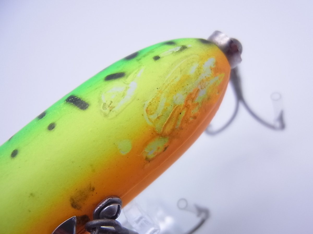 オールド ヘドン ラッキー13 Heddon Lucky13 GRA 縦ワレ 吹き目