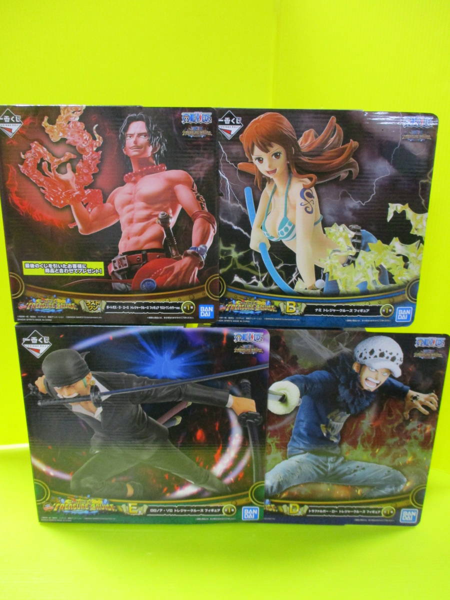 お買い得，豊富な 一番くじ ワンピース with ONE PIECE TREASURE CRUISE フィギュア セット B賞/D賞/E賞/ラストワン賞/エース ナミ ゾロ ロー(その他)｜売買されたオークション情報、yahooの商品情報をアーカイブ公開 - オ その他
