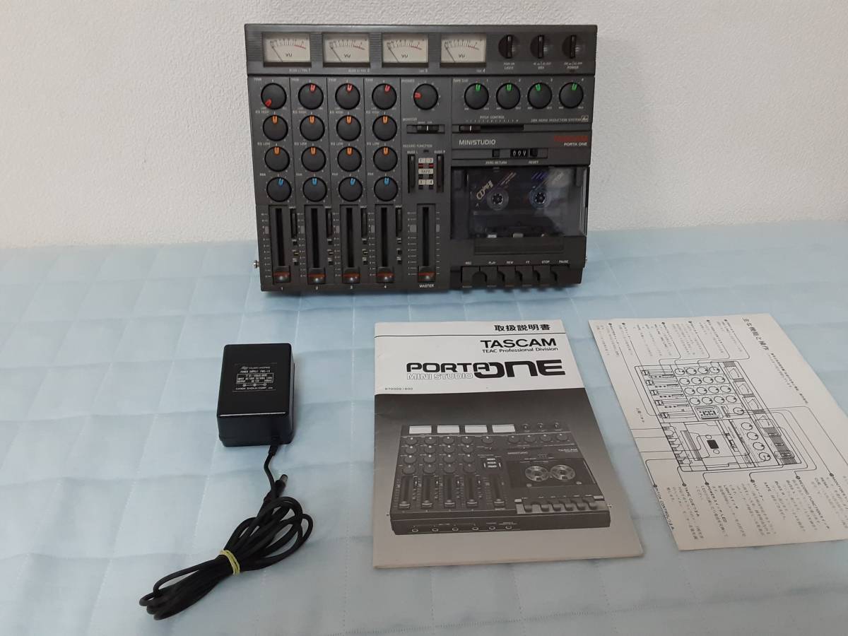 TASCAM PORTA ONE 電源ケーブル、取扱説明書、元箱付 通電確認のみ