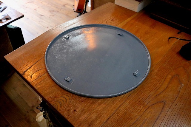 アラジンブルーフレーム15型ストーブ用 丸受け皿ビンテージ アラジン