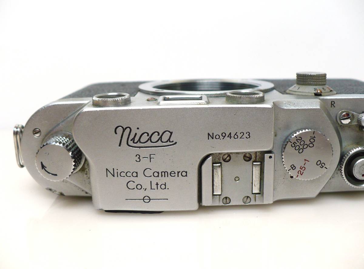 Nicca ニッカ 3-F Body Nicca ニッカ 3F 後期 黒 ブラック ボディ