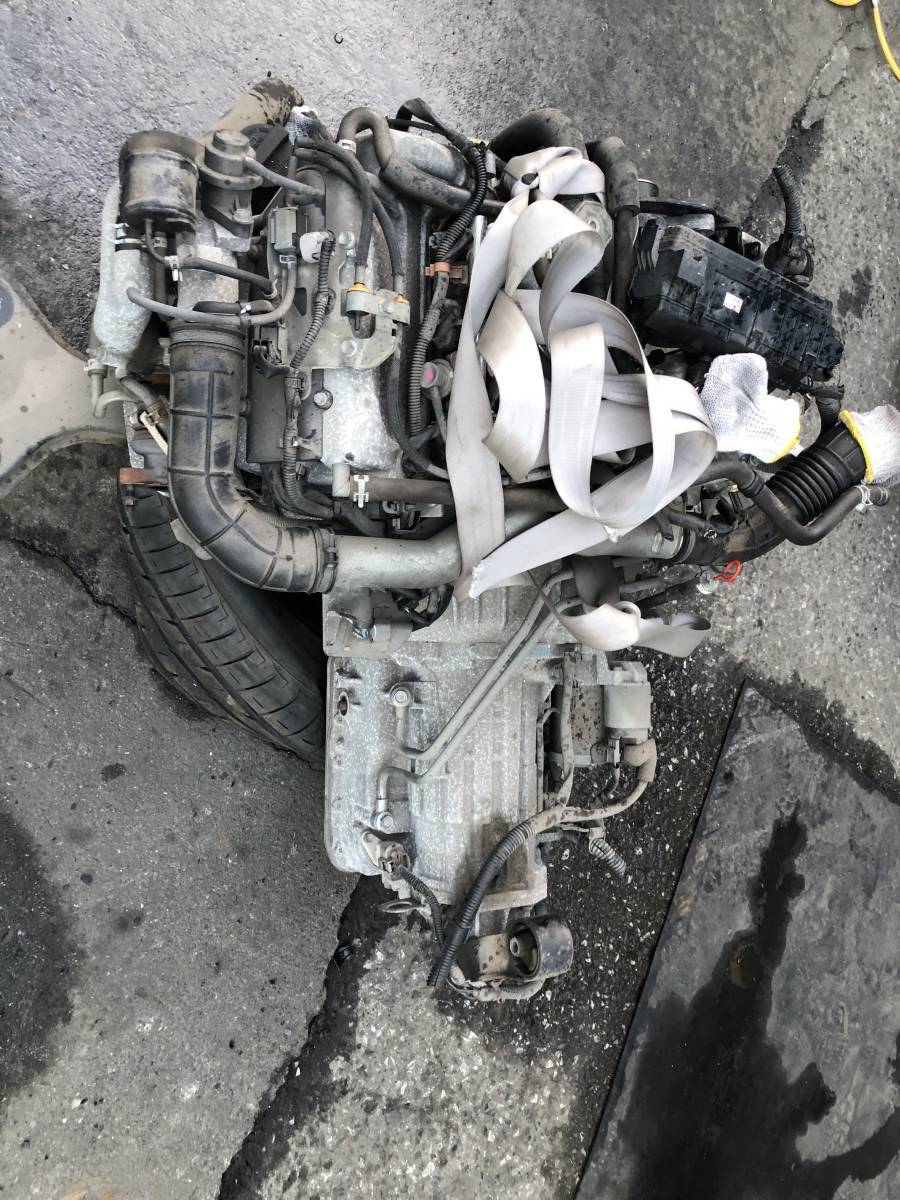 H24年 エブリィワゴン ターボ車 DA64W◇K6A エンジン オートマ付 9.1万