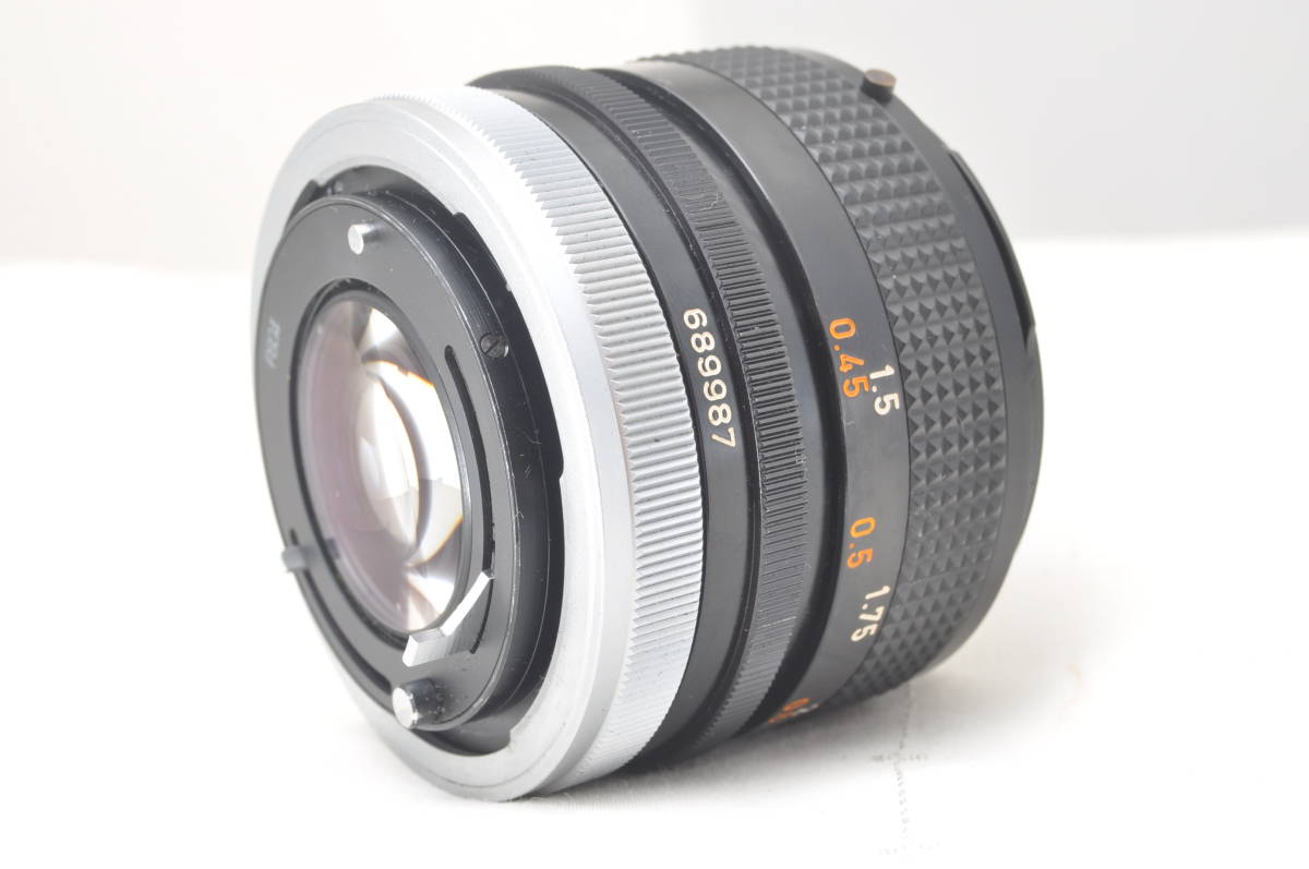Canon キヤノン FD 50mm F1.4 S.S.C. MF マニュアルフォーカス レンズ
