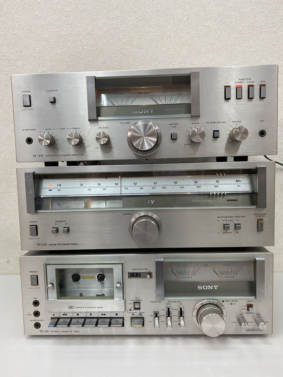 TA-313 ST-313 SONY Yahoo!オークション オーディオセット TU-U4 CSONY