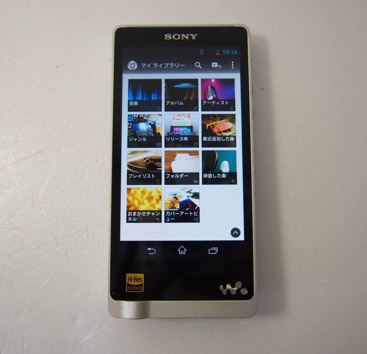 132：SONY NW-ZX1 デジタルメディアプレーヤー ジャンク 132：SONY NW