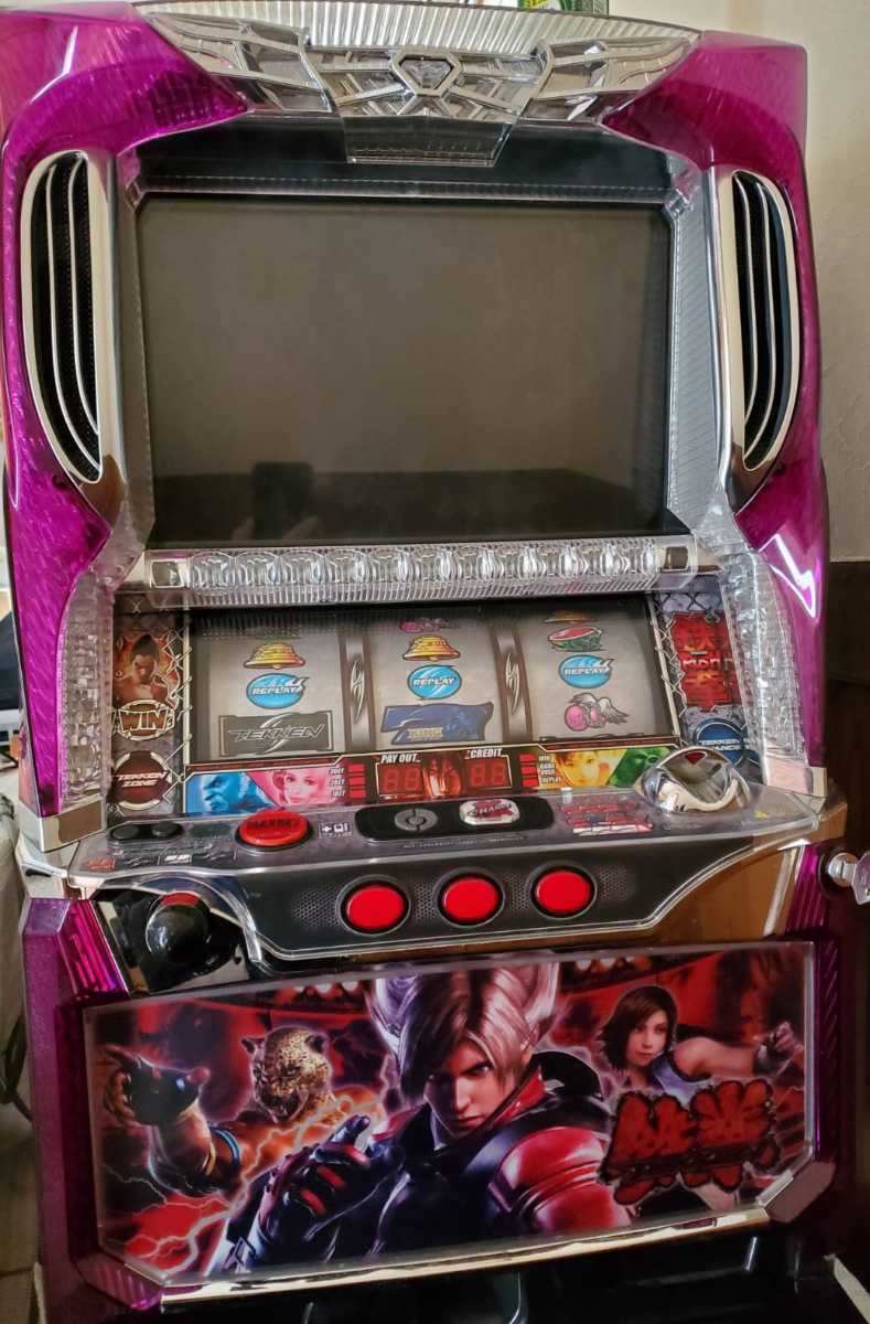 美品 鉄拳2nd コイン不要機付き