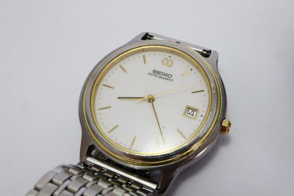 1円 ジャンク品 まとめ SEIKO/セイコー オートQZ・キネテイック