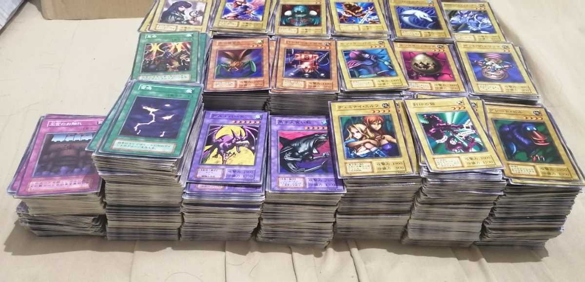 遊戯王 日本語版 初期(偽造防止印・ホログラム無し)ノーマル大量まとめ 