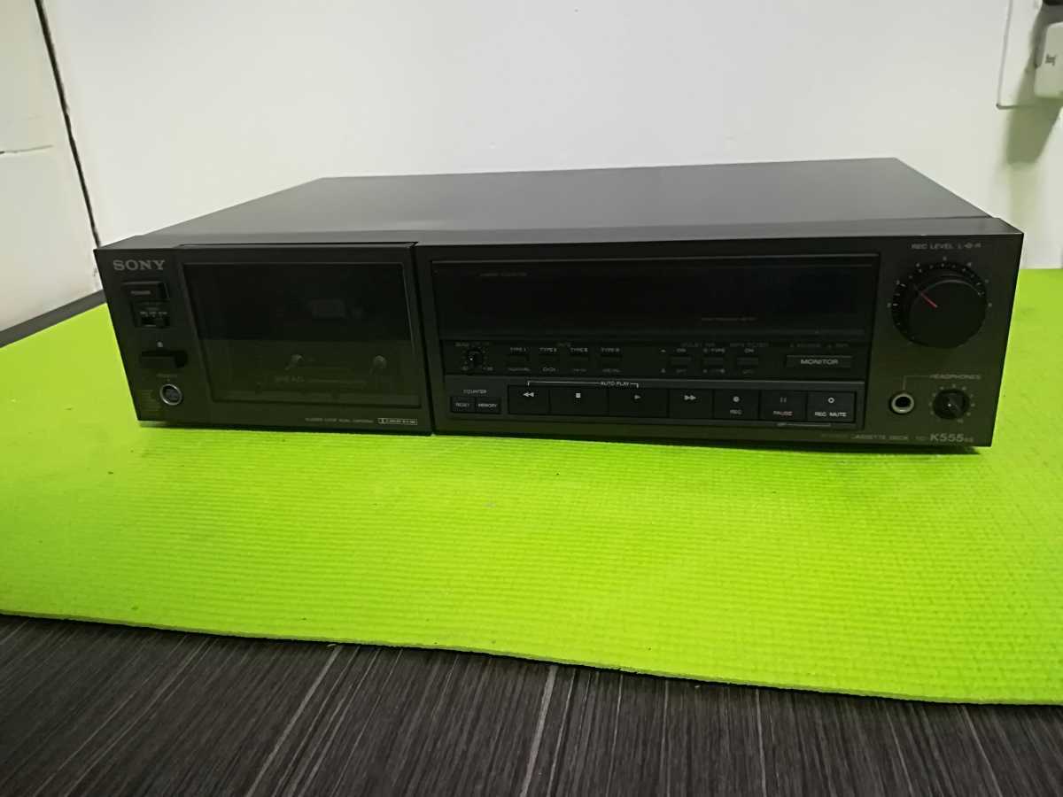 SONY TC-K555ES カセットデッキ your TC-K555ESX life!! audio Enjoy