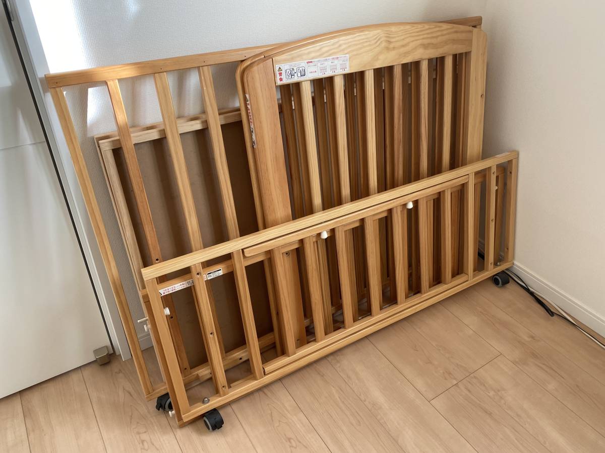 ベビーベッド チャーミー（ナチュラル）カトージ KATOJI 品番:02127 【東京都品川区にて手渡しも可能】_6