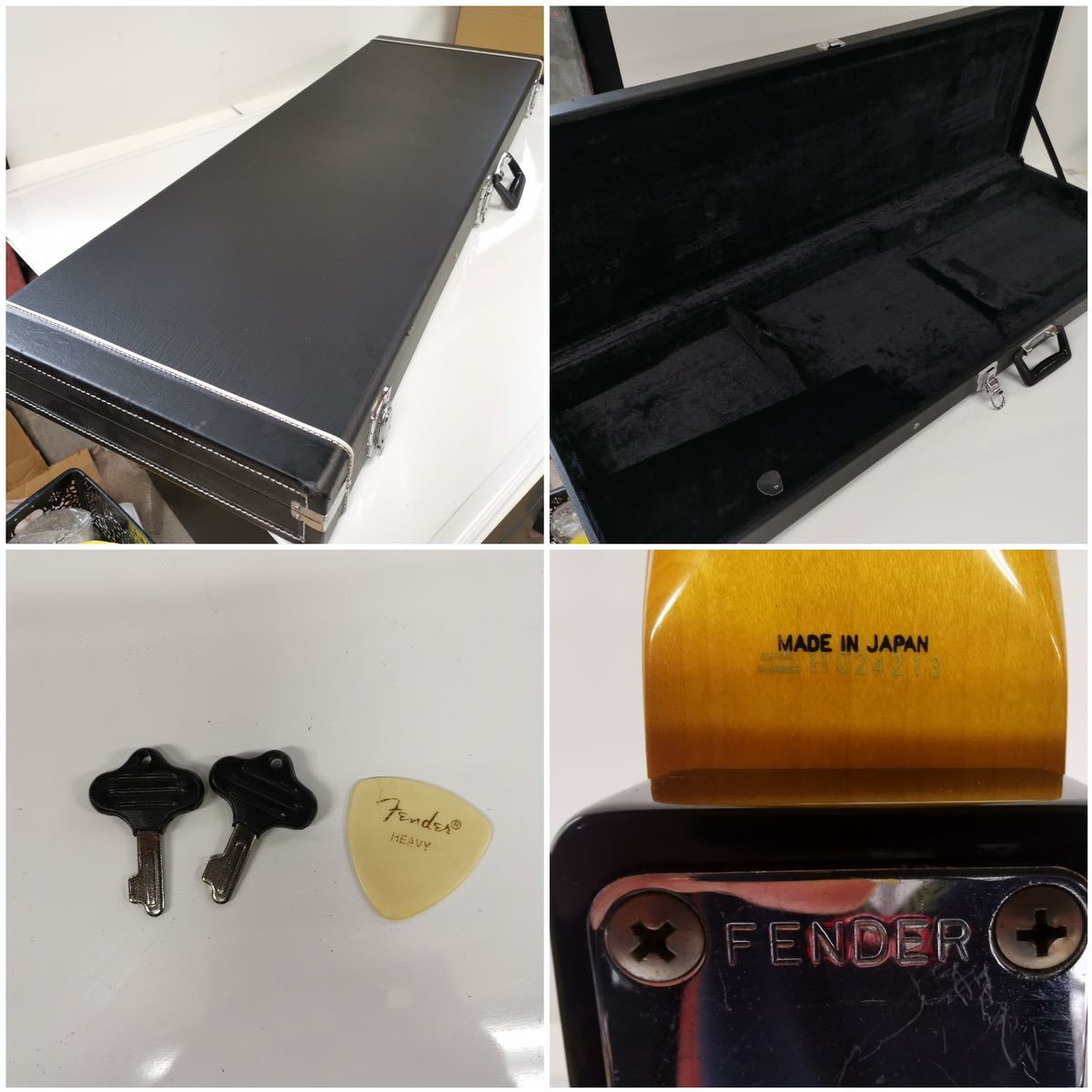 Fender JAPAN フェンダー プレシジョンベース Hシリアル 88~89年製 プレベ エレキベース 4弦 音出し確認済 現状品 【NK3600】 Fender Japan Precision (フェンダージャパン) FENDER Rosewood