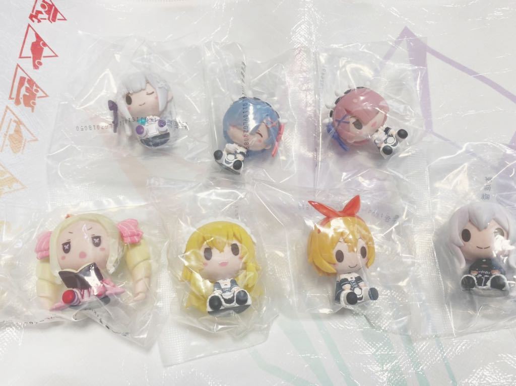 全国無料，正規品 Re:ゼロから始める異世界生活 物語は To be continued 一番くじ G賞 ちょこのっこフィギュア全7種コンプリートセット(その他)｜売買されたオークション情報、yahooの商品情報をアーカイブ公開 - その他