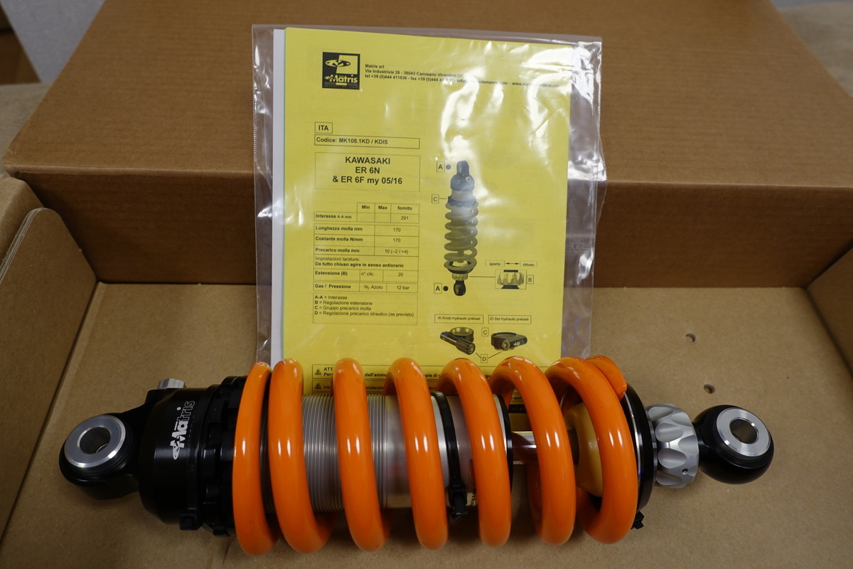 Matris Ninja650 (12-16)/Ninja650R (06-11)/ER-6N (06-16)/ER-6F (06