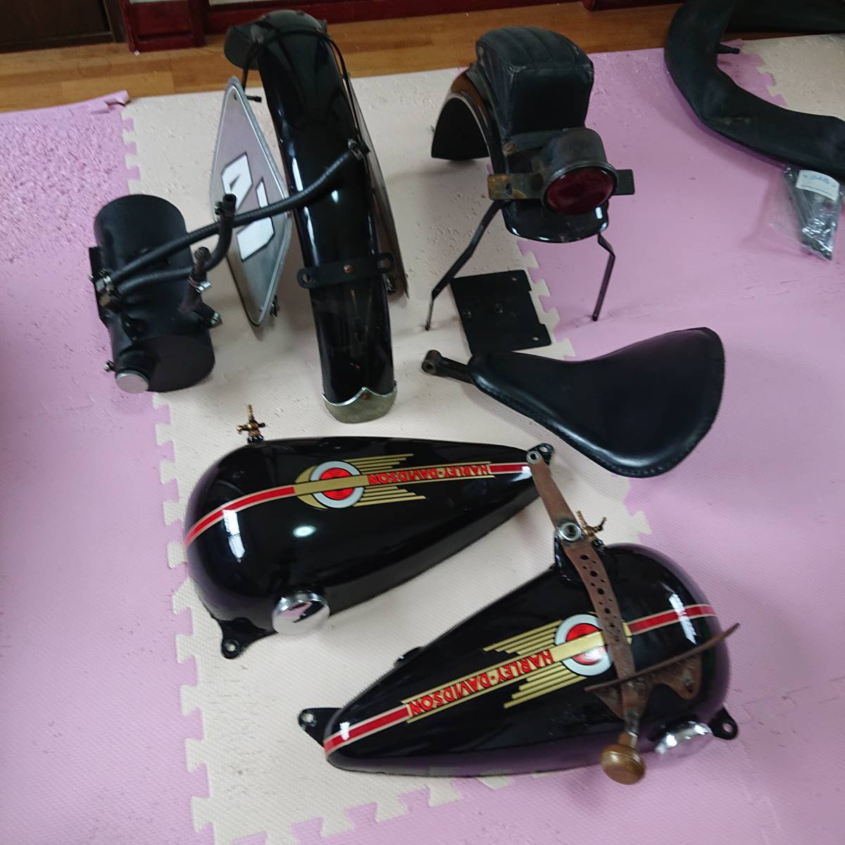 ハーレーWLタンクフェンダーセット(ハーレーダビッドソン用)｜売買