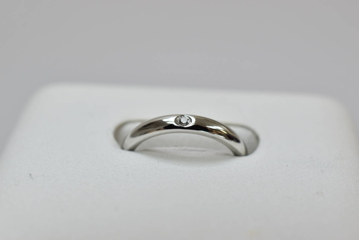 ティファニー ソリテール ダイヤリング Pt950 0.31ct 買取実績 