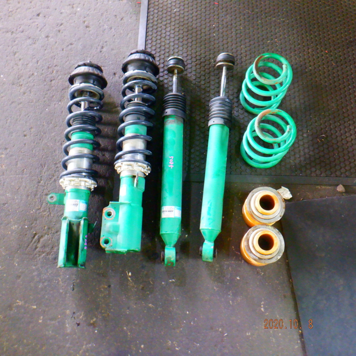 ☆フィット/1.3W　GD1　社外　車高調　TEIN/テイン フィット | 車高調 DAMPER のパーツレビュー GD（車高調整キット｜サスペンション）：パーツ\u003c車