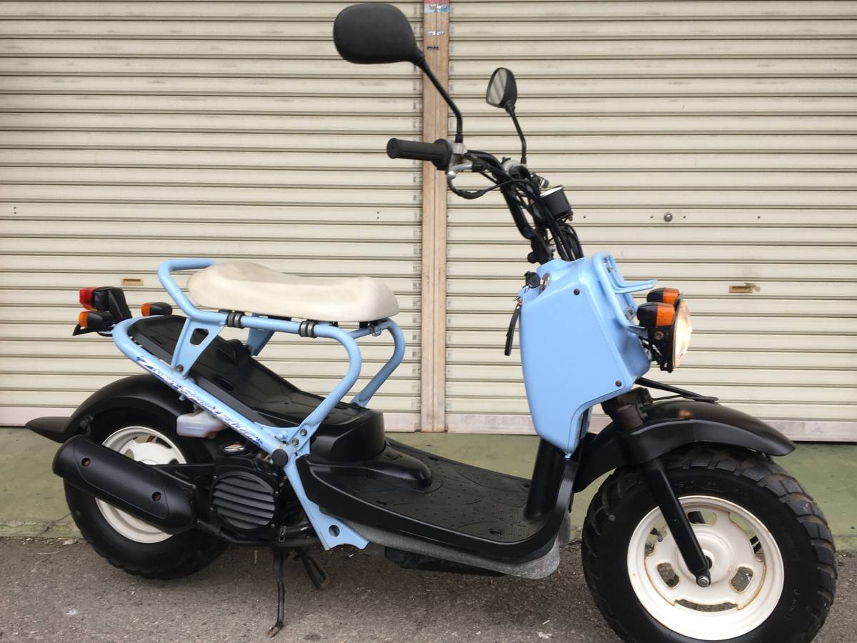 ホンダ ズーマー ５０ Af５８ 水色 スペシャル エディション スクーター 原付 バイク 通勤 通学 水戸 茨城 関東 50cc以下 売買されたオークション情報 Yahooの商品情報をアーカイブ公開 オークファン Aucfan Com