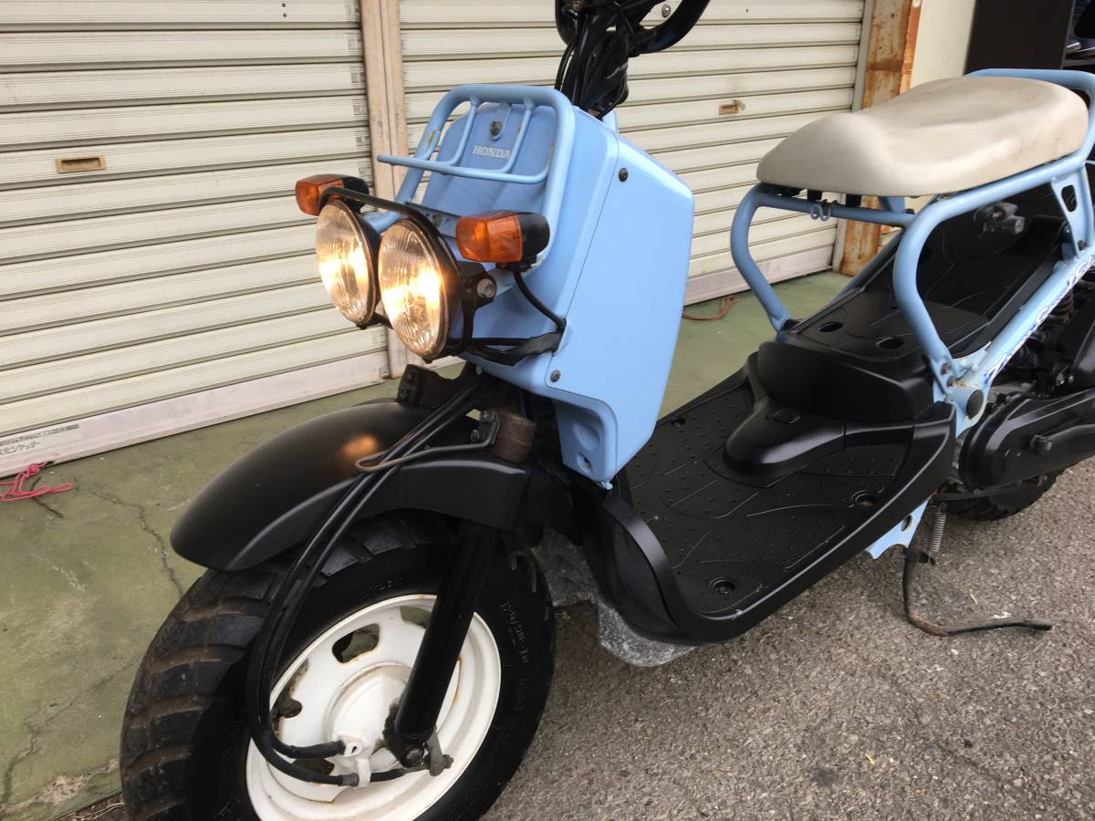 ホンダ ズーマー ５０ Af５８ 水色 スペシャル エディション スクーター 原付 バイク 通勤 通学 水戸 茨城 関東 50cc以下 売買されたオークション情報 Yahooの商品情報をアーカイブ公開 オークファン Aucfan Com