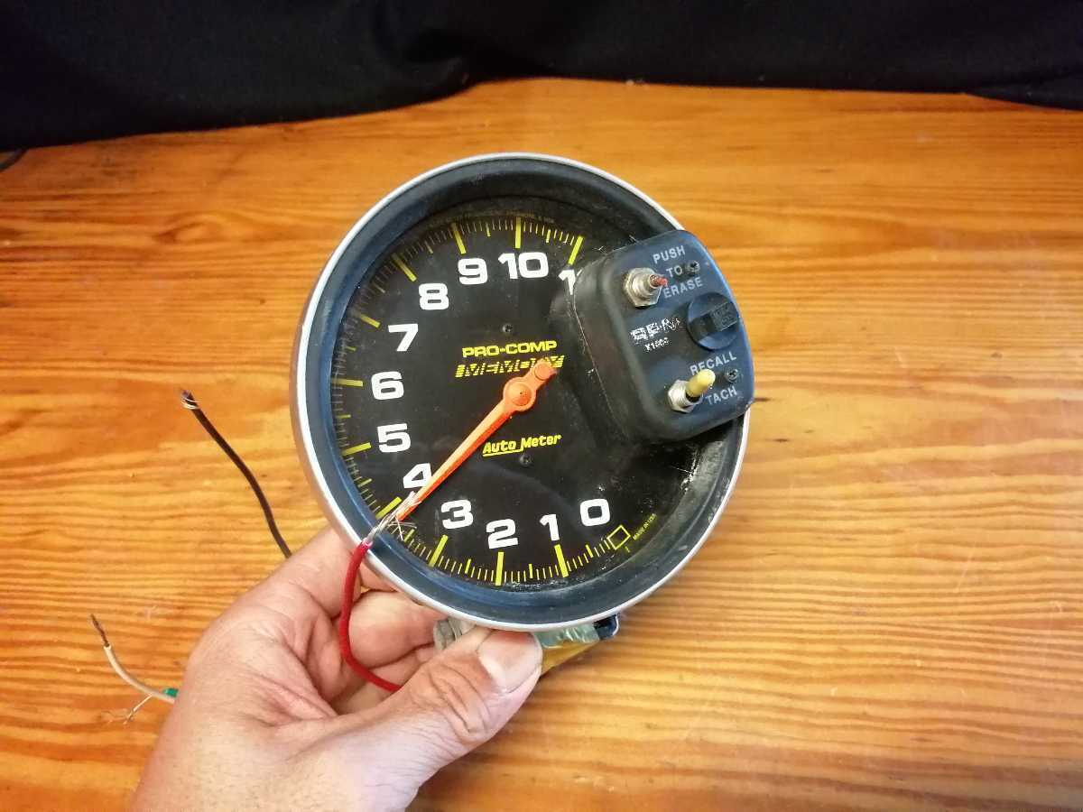 タコメーター Auto Sport-Comp オートメーター RPM Meter x 0 : Pro 