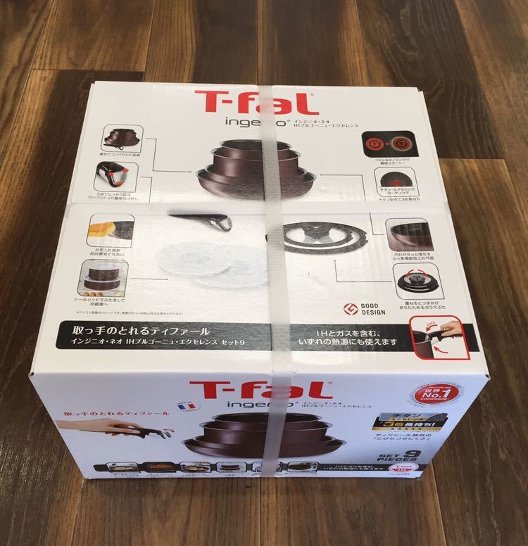 限定セール，人気 ティファール インジニオ ネオ IHブルゴーニュ エクセレンス セット9 品番：L66692 IH/ガス火対応(セット)｜売買されたオークション情報、yahooの商品情報をアーカイブ公開 - オークファン セット