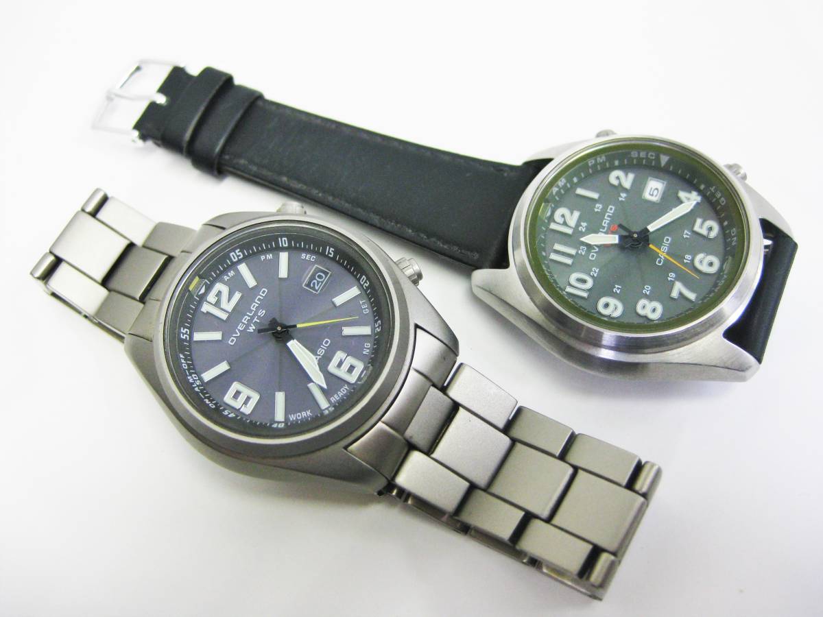 OVERLAND CASIO WTS Yahoo!オークション WAVE | Casio CEPTOR 